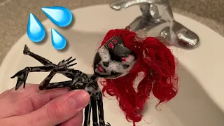 Monster High Webarella doll restoration/Transformation! | Zombiexcorn