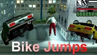 GTA San Andreas - Jumps with cheat JHJOECW and BUBBLECARS