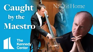 Caught By The Maestro | NSO @ Home: Alex Jacobsen, Double Bass