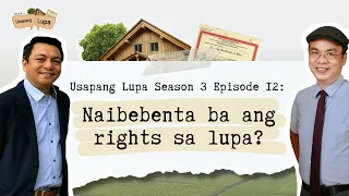 Naibebenta ba ang rights sa lupa?