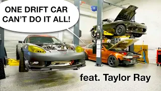 SHOP TOUR - TAYLOR RAY's Shop and BS About All of His Cars!