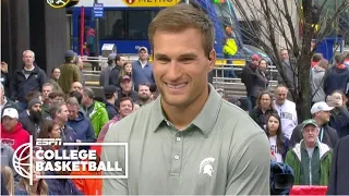 Kirk Cousins shares his message to the Michigan State basketball team | College GameDay