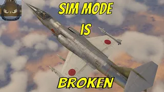 War Thunder SIM - F104 J