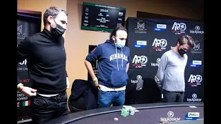 Table Finale Super High Roller 5 000€ APO Montmartre 2022