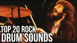 TOP 20 GREATEST DRUM SOUNDS OF ALL TIME