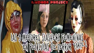Las 9 Mejores Slashers Femeninas en Películas de Terror - Parte 2 | Andros Project