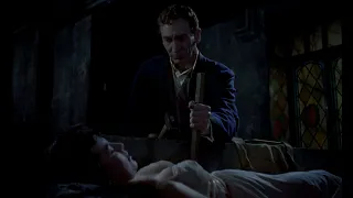 Dracula (1958) - First staking