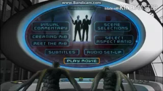 Opening To Men In Black (1997) Deluxe Edition 2002 DVD Disc 1