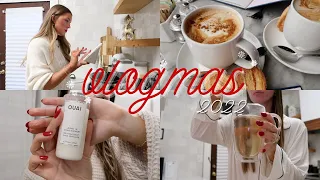 VLOGMAS DAY 6 & 7: brunch, working out, what I ordered from amazon + revolve, cooking + cozy night