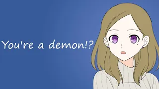 Classmate Accidentally Summons You (ASMR Roleplay) [Half- Demon Listener] [F4A] Part 1