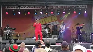 Horace Andy with the backing band Dub Asante