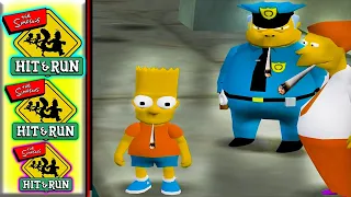 THE SIMPSONS HIT n RUN With ZaZa || BART TAKING THESE STREETS!!!