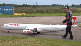 RC Airbus A340/300 With 4 Jet Turbines