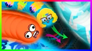 Wormate.io Big Monster Worm Pro Trapping Huge Noob Worms Wormateio Epic Trolling Gameplay