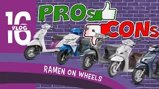 125cc Scooter Vlog 16: PROs and CONs of owning a Scooter