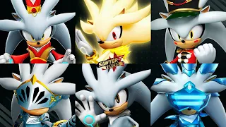 SILVER VERSE - All Silver Characters Gameplay - Sonic Forces Speed Battle