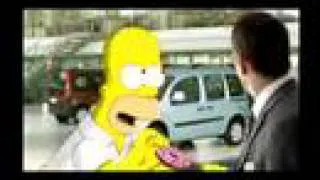 Renault Kangoo II - Anuncio de lanzamiento con los Simpsons