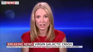 Branson’s Virgin Galactic Spaceship in catastrophic explosion