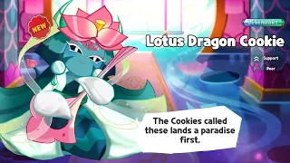 Lotus Dragon Cookie Fanmade Cookie run kingdom Pull