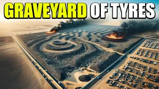 Kuwait's Tire Graveyard: The Largest in the World!