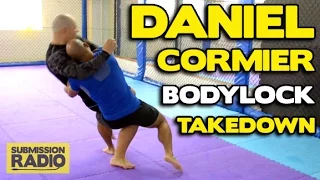 How to do a Daniel Cormier Bodylock outside Trip CRASH TAKEDOWN for MMA