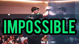 SQUASH. Insane winning shots & they get increasingly more impossible