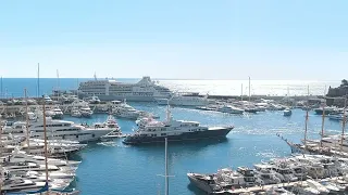 SUPERYACHT CRASH ? HAMPSHIRE II IN MONACO