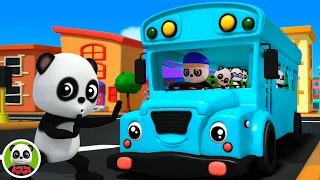 Панда Колеса в автобусе Песня и более Автобус Видео для детей
