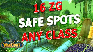 WoW Classic - EVERY ZG SOLO SAFE SPOT I KNOW! Make your gold farms safe!