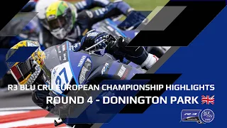 2023 R3 bLU cRU European Championship Highlights - Round 4 Donington 🇬🇧