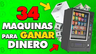 🤑 TOP 34 Máquinas que Generan DINERO FÁCIL  💸