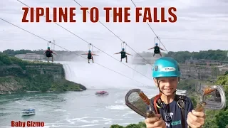 One of the BEST Things to do at NIAGARA FALLS!! Wildplay Mistrider Zipline