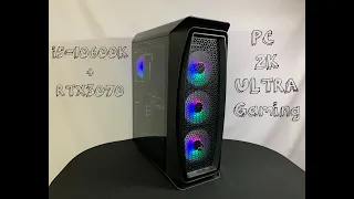 Собрал ПК на i5-10600K и RTX 3070. Распаковка комплектующих и тесты в играх!