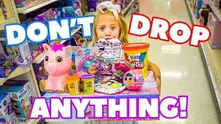 Anything 6 Year Old Everleigh Can Carry, We'll Pay For!!! - Challenge