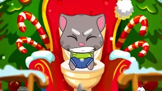 TALKING TOM FARTS world CHRISTMAS GAMEPLAY