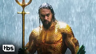 Aquaman Retrieves the Trident of Atlan From the Karathen (Clip) | Aquaman | TBS