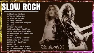 Scorpions,  Bon Jovi, U2, Aerosmith| Slow Rock Ballads 70s, 80s, 90s Collection