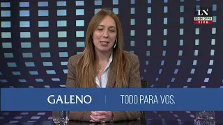 María Eugenia Vidal: "El gobierno está devaluando sin decirlo"