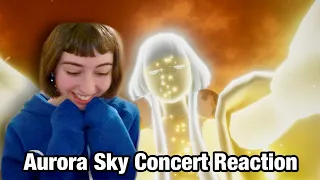 SKY x AURORA concert reaction - 9 dec 5AM first concert!