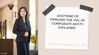 Doctrine of Piercing the Veil of Corporate Entity Explained