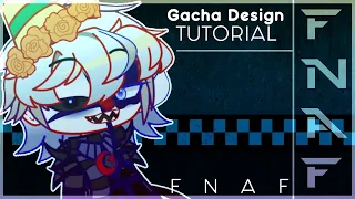 Gacha FNAF Design Tutorial - Tips and Tricks! (Gacha Club) - Five Night's at Freddy's/Afton Family