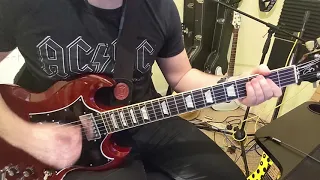 Demon Fire ACDC Guitar Cover HD #PWRUP