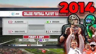 The First Year of the CFP: The 2014 Season