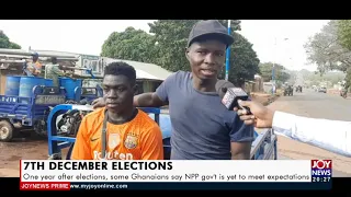 One year after elections, some Ghanaians say NPP gov’t is yet to meet expectations (7-12-21)