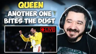 QUEEN - Another One Bites The Dust (LIVE Wembley 1986) | FIRST TIME REACTION