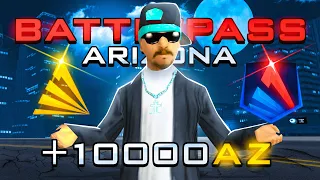 ПОЛНОСТЬЮ ПРОШЁЛ BATTLE PASS 150 LVL НА ARIZONA RP в GTA SAMP - ЗАРАБОТАЛ 10.000 ДОНАТА