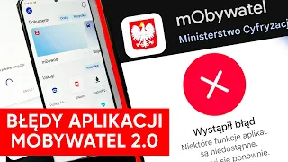 Rządowa aplikacja mObywatel 2.0 "już nie działa". Test nowych funkcji