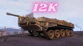 Strv 103B  12K Damage 6 Kills World of Tanks Replays