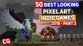 50 BEST LOOKING Pixel Art Indie Games of 2018 - Part 2