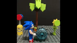 Sonic Vs mecha sonic #lego#sonicthehedgehog#stopmotion#shorts